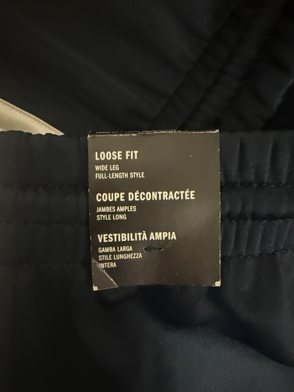 adidas Women’s Navy Joggers with White Side Stripes Size XL - Picture 12 of 16
